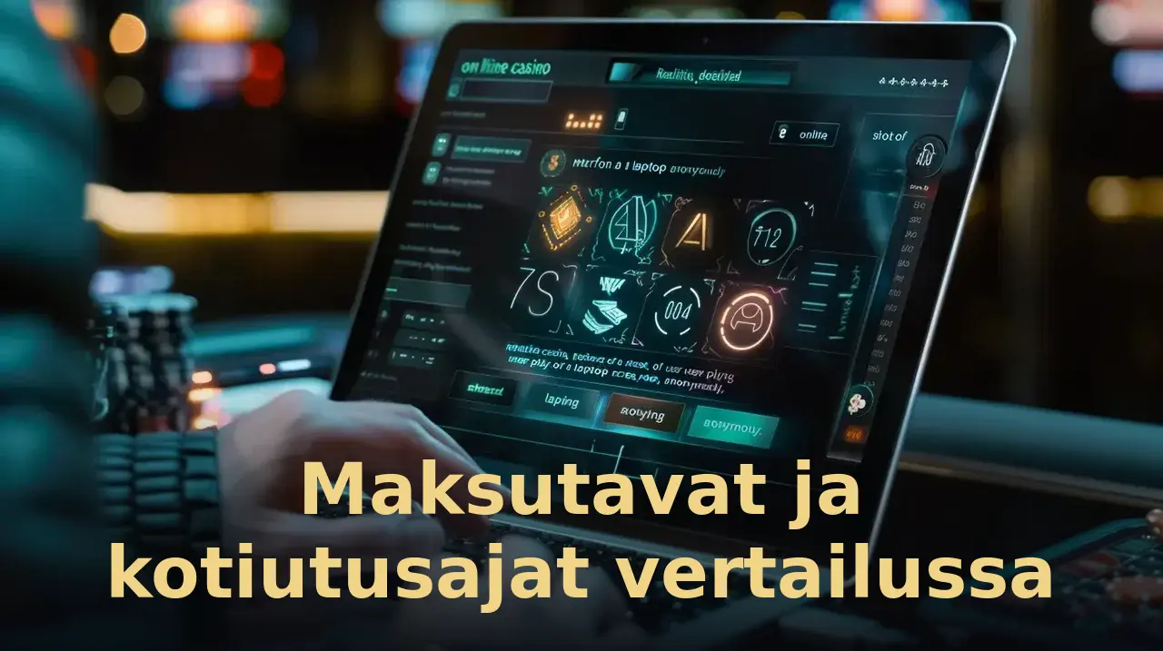 Maksutavat ja kotiutusajat vertailussa