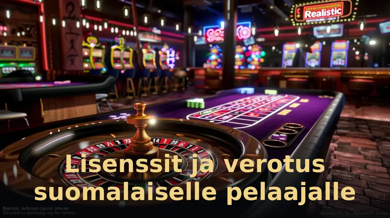 Lisenssit ja verotus suomalaiselle pelaajalle